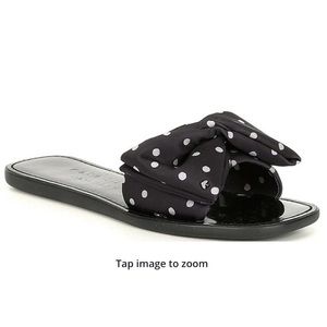 Kate Spade Polka Dot Slides